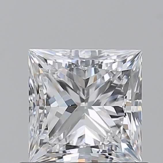 0.91ct Princess D VS1 Natural Diamond