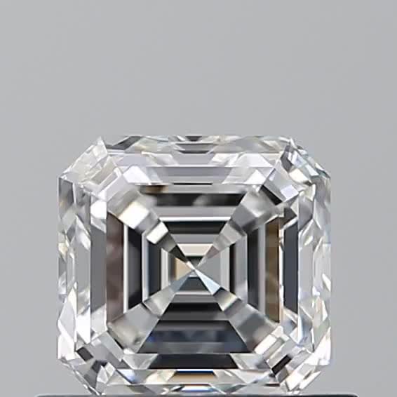 0.71ct Asscher E VS1 Natural Diamond