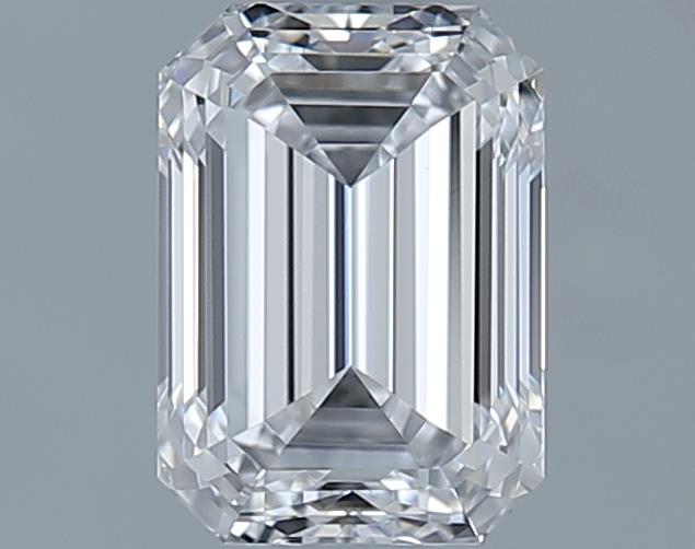 0.7ct Emerald D IF Natural Diamond