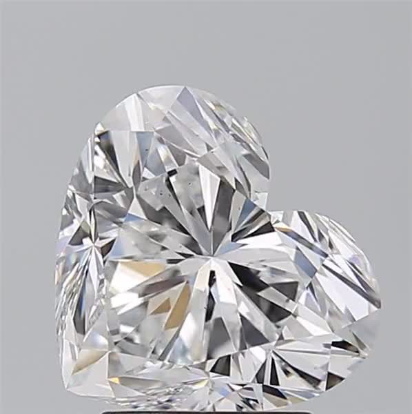 3.03ct Heart E VS2 Natural Diamond