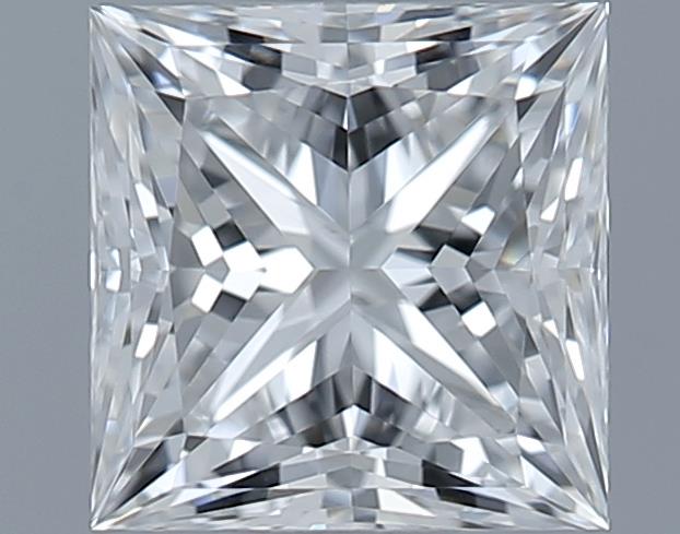 0.51ct Princess D IF Natural Diamond