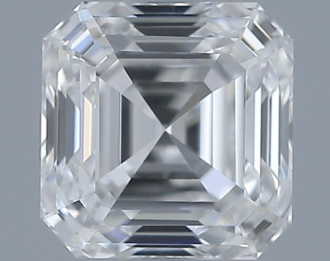 0.66ct Asscher F VVS2 Natural Diamond