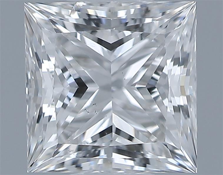 0.8ct Princess F SI2 Natural Diamond