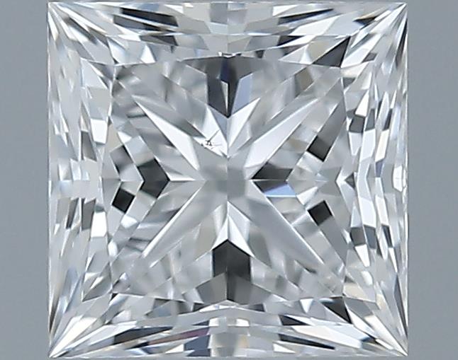 0.7ct Princess D SI1 Natural Diamond