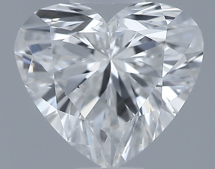 0.81ct Heart F VS2 Natural Diamond