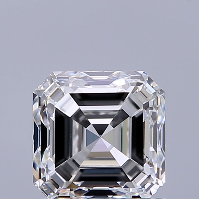 1.01ct Asscher F VVS1 Natural Diamond