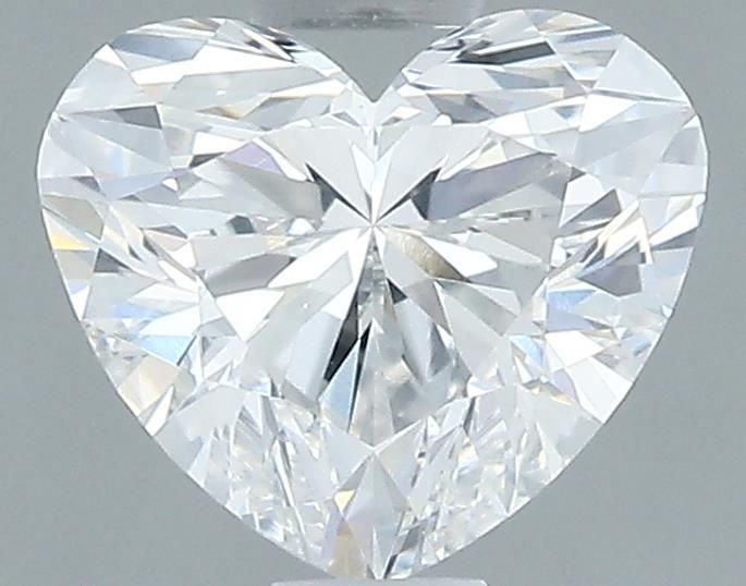 0.71ct Heart F SI1 Natural Diamond