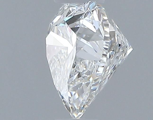 0.74ct Heart F IF Natural Diamond