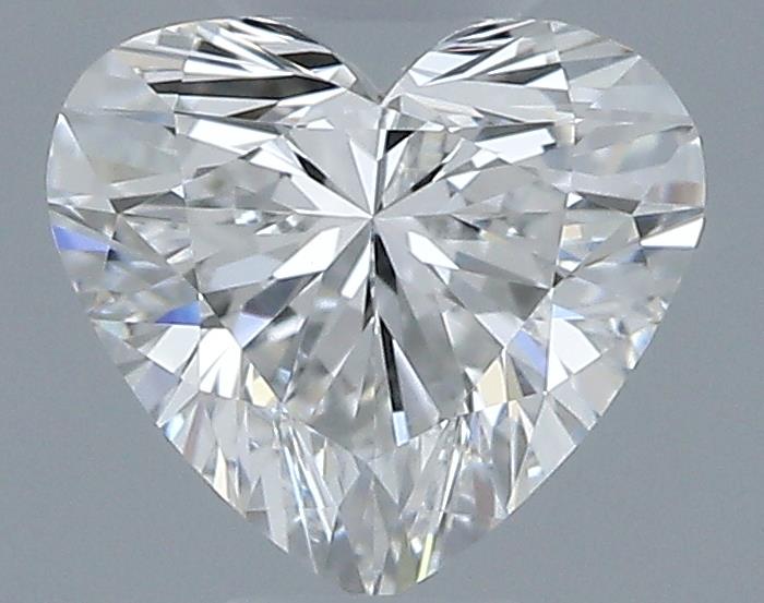 0.52ct Heart F IF Natural Diamond