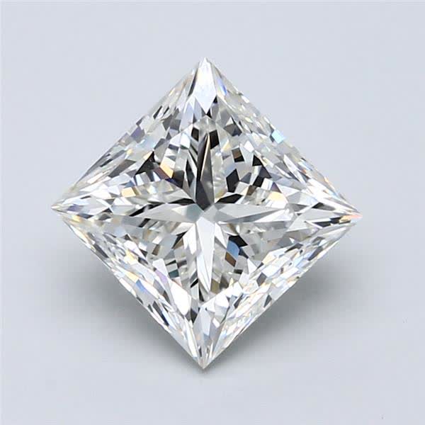 2.51ct Princess H VVS2 Natural Diamond
