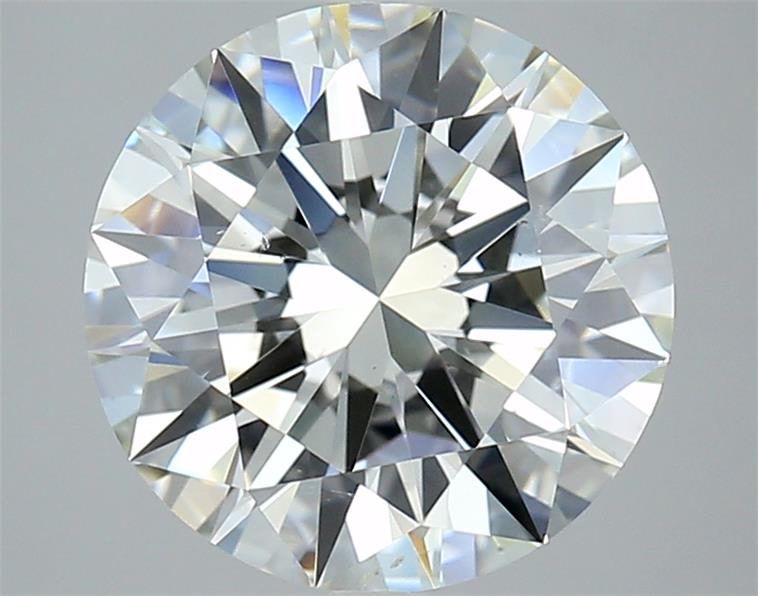 4.31ct Round J SI1 Natural Diamond
