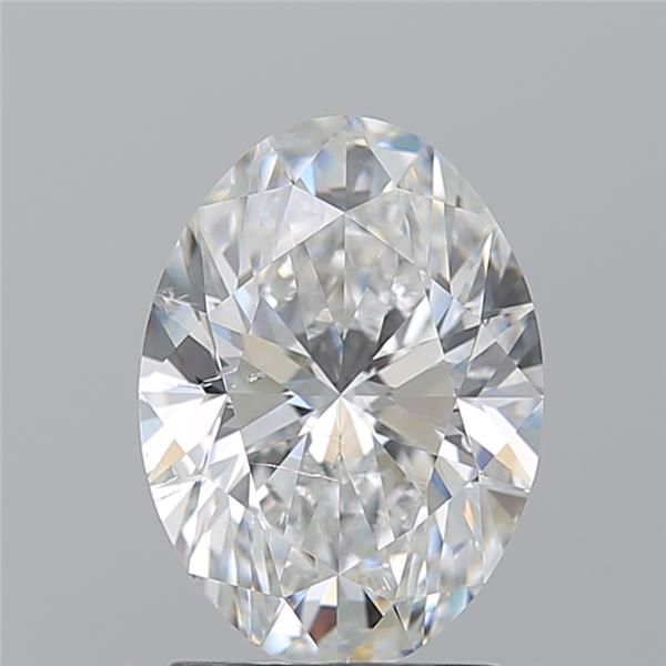 2.2ct Oval F SI2 Natural Diamond