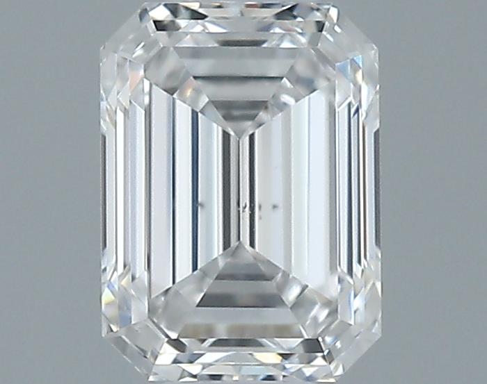 0.6ct Emerald E VS2 Natural Diamond