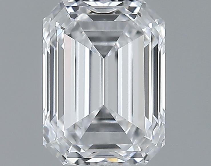 0.7ct Emerald D VVS2 Natural Diamond