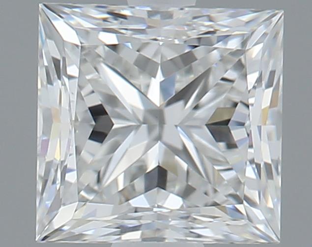 0.91ct Princess F VVS2 Natural Diamond