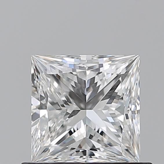 0.71ct Princess F VS2 Natural Diamond