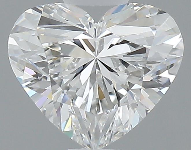 0.71ct Heart F IF Natural Diamond