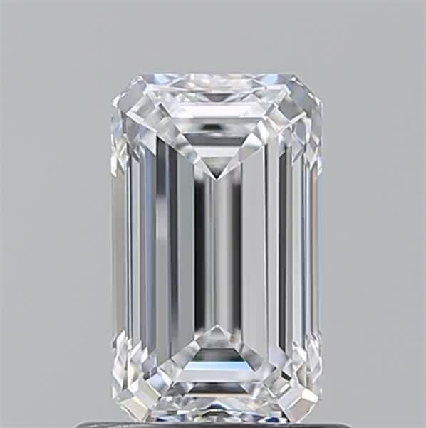 1.01ct Emerald D VVS2 Natural Diamond