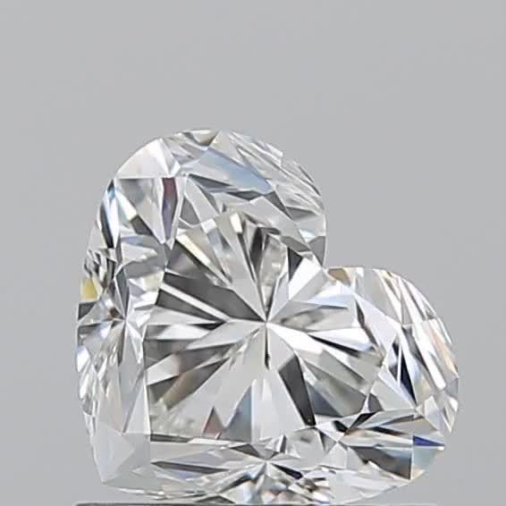 1.03ct Heart I VVS2 Natural Diamond