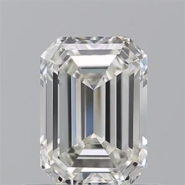 0.9ct Emerald J VVS2 Natural Diamond