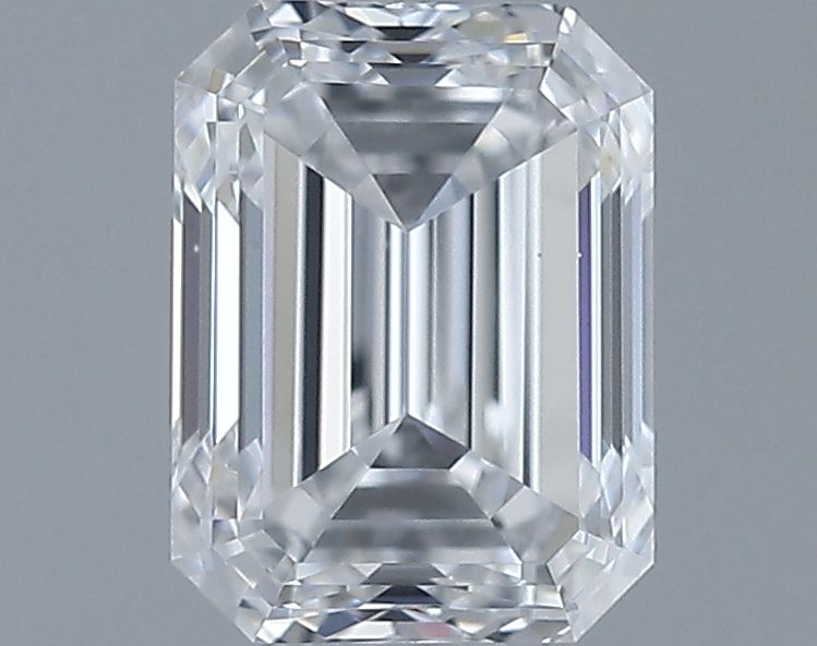 0.91ct Emerald D VS2 Natural Diamond