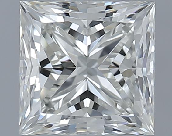 0.9ct Princess K VVS2 Natural Diamond