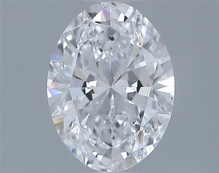 1ct Oval D SI1 Natural Diamond