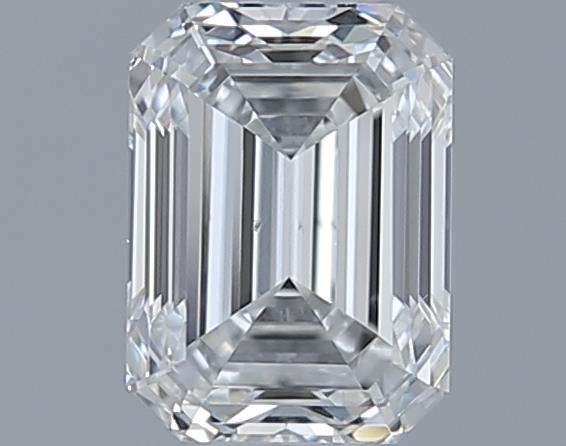 0.8ct Emerald F VS2 Natural Diamond