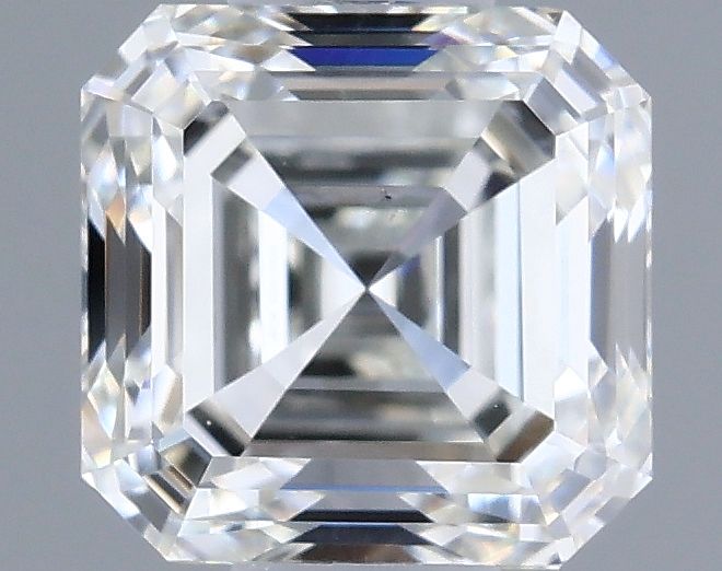 0.7ct Asscher H VS2 Natural Diamond