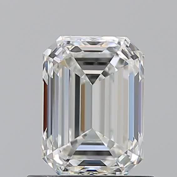 1.01ct Emerald H VVS2 Natural Diamond