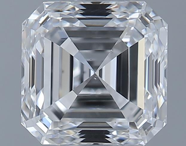 0.71ct Asscher D VS2 Natural Diamond