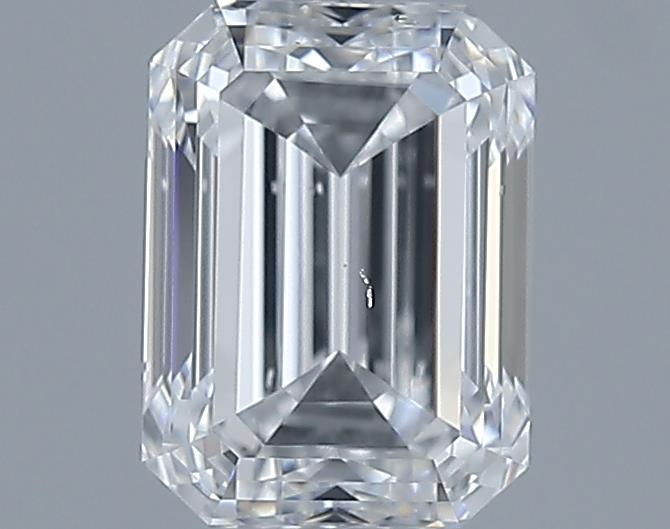 1.5ct Emerald D SI1 Natural Diamond