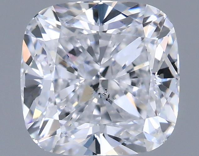 0.71ct Cushion D SI1 Natural Diamond