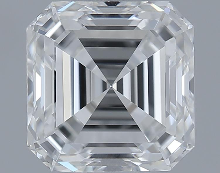 0.71ct Asscher E FL Natural Diamond