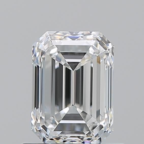 1.01ct Emerald F VVS1 Natural Diamond