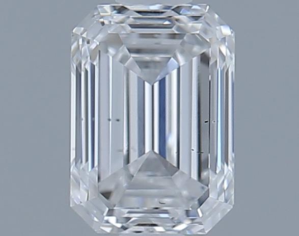 0.8ct Emerald E SI1 Natural Diamond