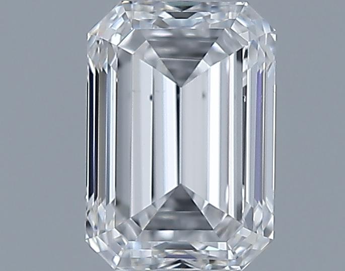 1ct Emerald D SI1 Natural Diamond