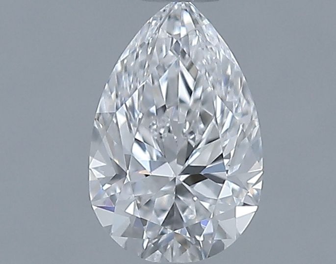 0.54ct Pear D IF Natural Diamond