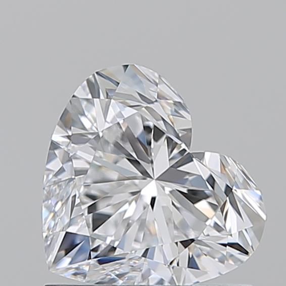 1.01ct Heart D VVS2 Natural Diamond