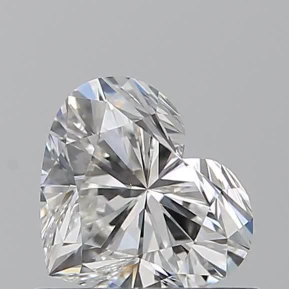 0.7ct Heart G VS1 Natural Diamond