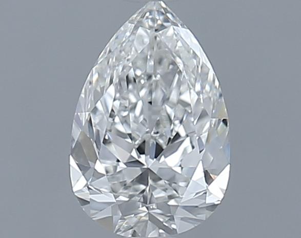 0.9ct Pear F IF Natural Diamond
