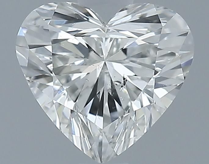 0.9ct Heart H SI2 Natural Diamond