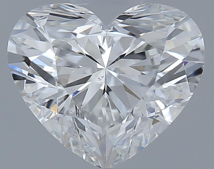 0.91ct Heart E SI1 Natural Diamond