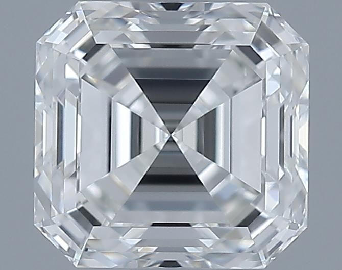 1.01ct Asscher F VVS1 Natural Diamond