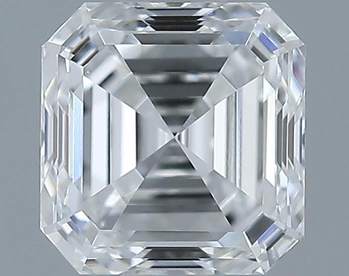 0.71ct Asscher F VS1 Natural Diamond
