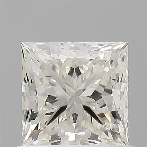 0.7ct Princess J VVS1 Natural Diamond