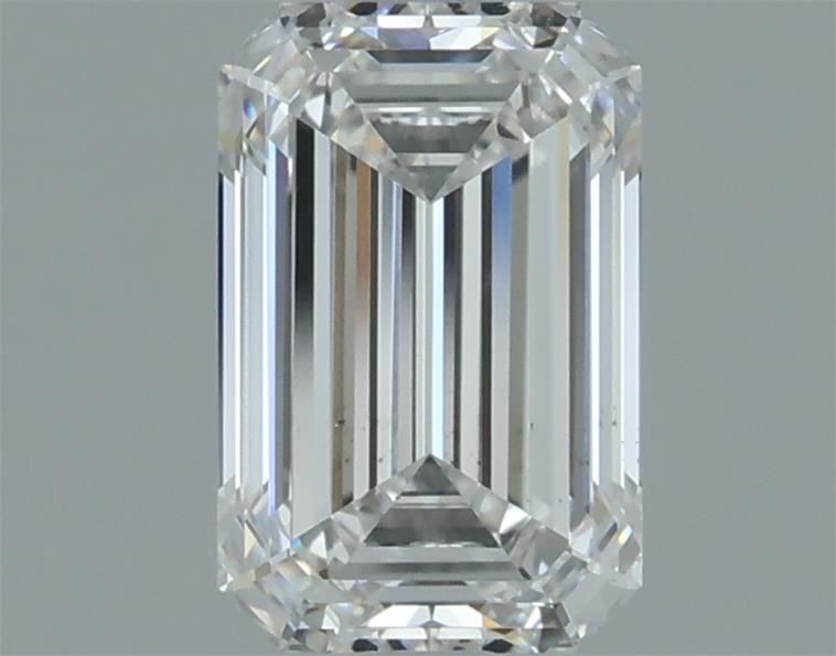 0.9ct Emerald F VS2 Natural Diamond