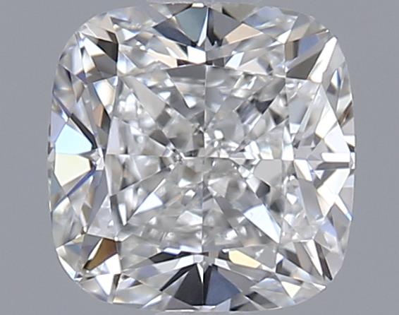 0.74ct Cushion F SI1 Natural Diamond