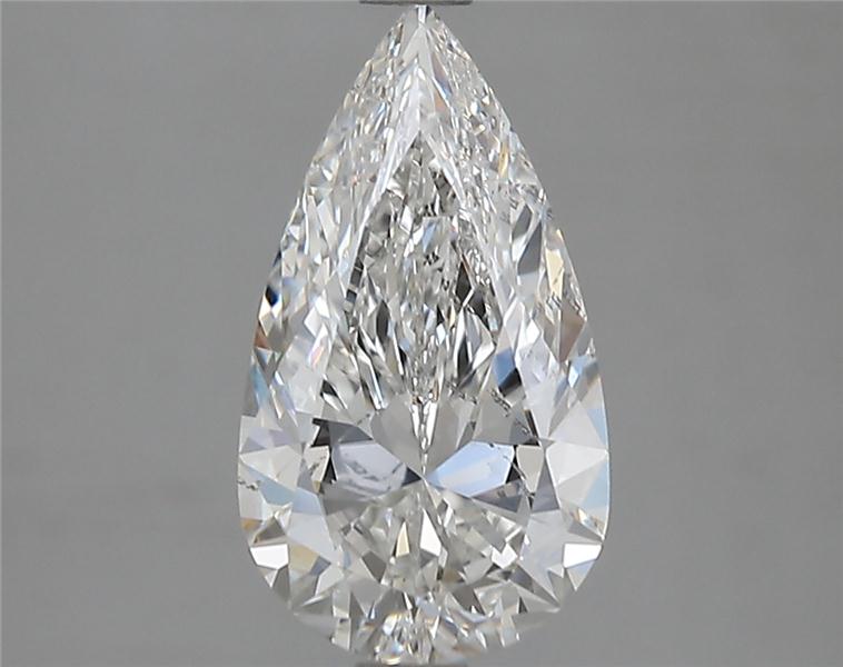 2ct Pear F SI1 Natural Diamond