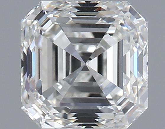 0.7ct Asscher H VVS1 Natural Diamond